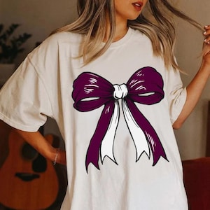 Football coquette bow png, Fotball bow png, Game day png, Touchdown season png, School Mascots Designs, maroon football png,  Big Pride png