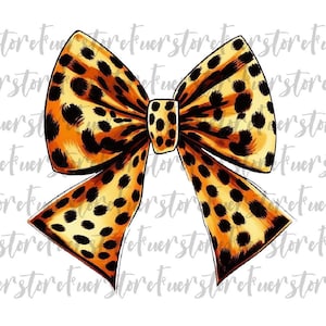 Leopard Coquette bow png, Girly bow png, Cheetah Coquette bow png, bow png, Coquette shirt design, Leopard Bow Png, Cheetah png