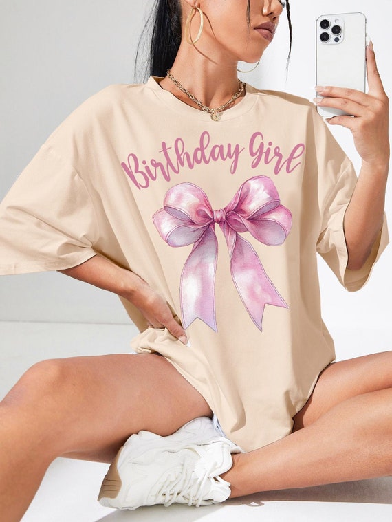 Birthday Girl PNG,Aesthetic birthday gifts,Coquette bow png,coquette birthday png, 1 st birthday png,toddler birthday png,birthday shirt png