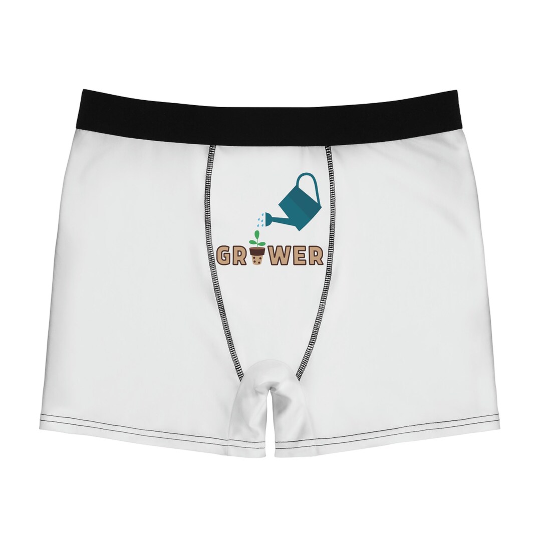 Men's Underwear grower Pun Boxer Briefs Etsy