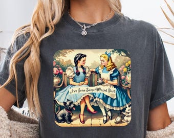 Alice and Dorothy Meme Tee, Comfort Colors® Unisex Cotton T-Shirt