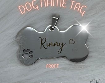Dog Pet Name Tag