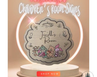 Personalised Children's Room Sign Nursery
