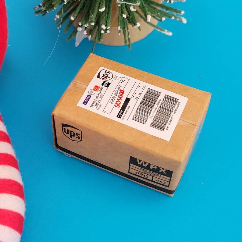 Elf Delivery Boxes Elf Shipping Boxes Elf Accessories Etsy