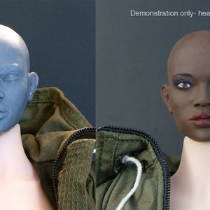 1/6 Scale Female Head for Phicen Doll 