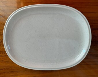 Vassoio da portata ovale vintage Thomas Germany: MCM Speckled Cream (28 cm x 21,6 cm)