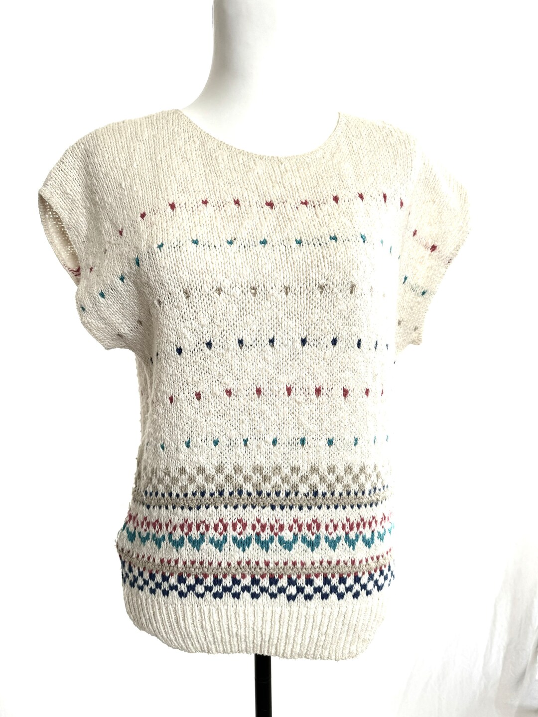 80s Touch Tones Sweater Vest main image 1