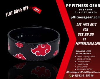 Uchiha lever Belt, Weight lift Belt, gym belt, Gifts for him, Best Gift for men's, unique fathers day Gifts for dad, Anniversary Gifts