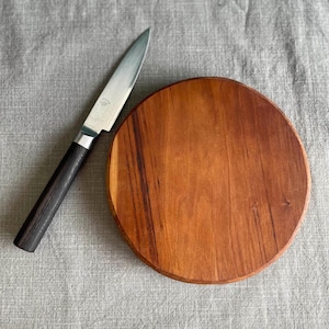 Handcrafted wooden cutting board, One piece solid wood cutting/charcuterie board, Wooden serving tray