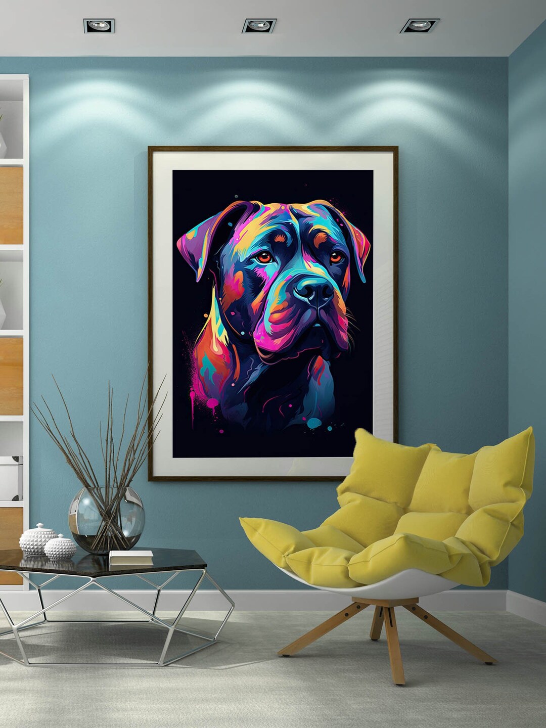 Cane Corso Wall Art Cane Corso Art Print Cane Corso Art Etsy