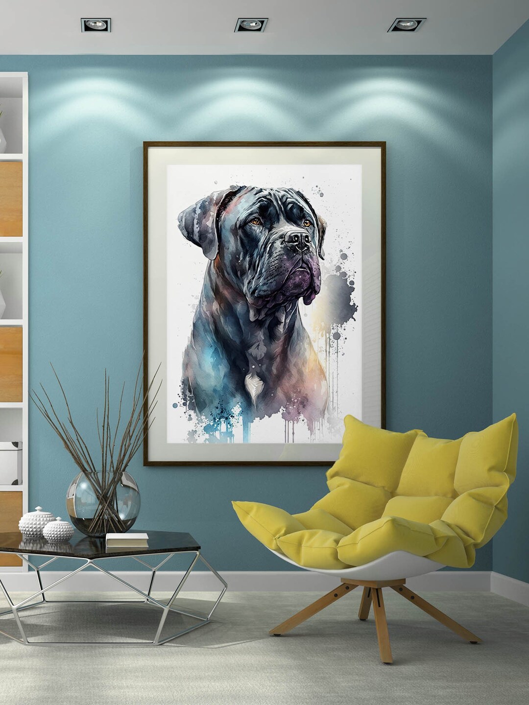 Cane Corso Wall Art Cane Corso Art Print Cane Corso Art Etsy