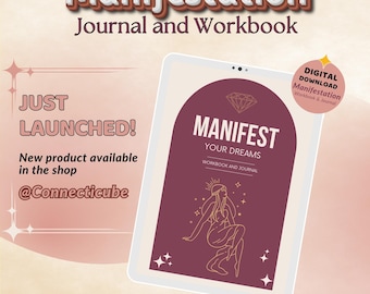 Digital Manifestation Journal, Law of Attraction, Digital Journal, Goodnotes Journal, Digital Manifestation Workbook, Manifesting Planner