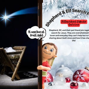 Hirte und Elfe suchen Jesus 25-Tage-Adventskalender: Gottes Liebe