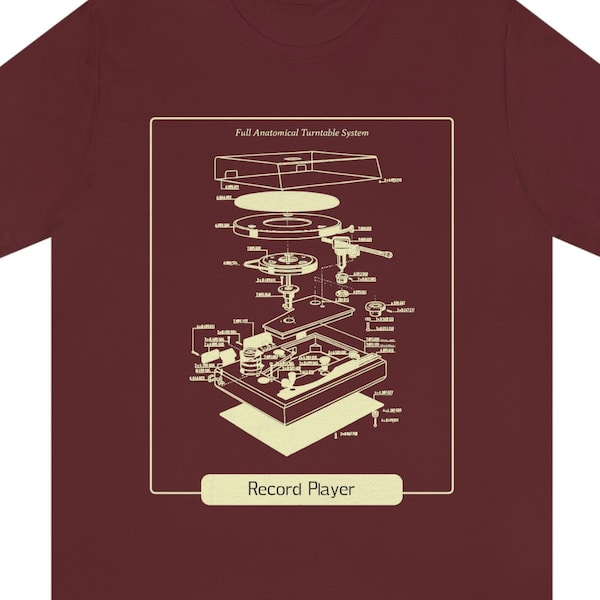 Vintage Record Player T-Shirt