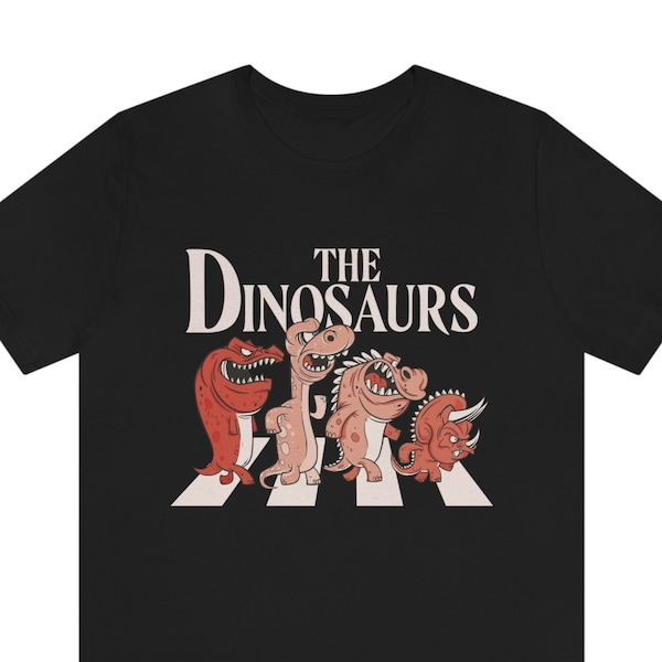 The Dinosaurs Beatles Abbey Road Parody T-Shirt