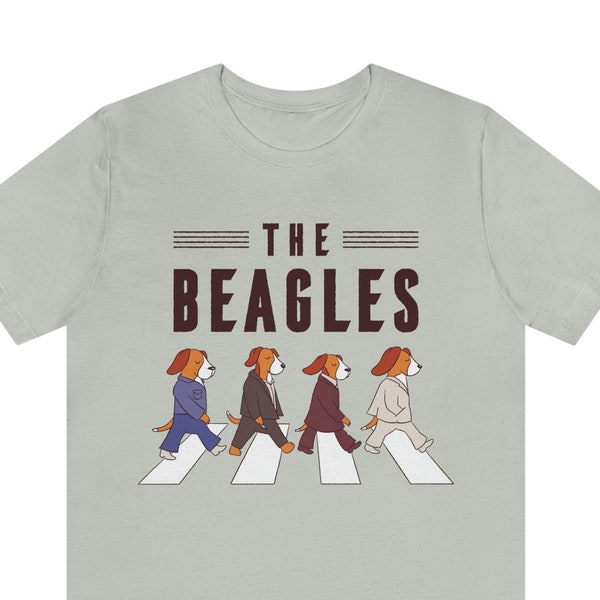 The Beagles Dog The Beatles Parody T-Shirt