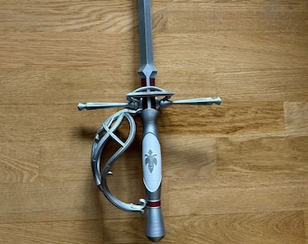 Jill Warrick Sword – Final Fantasy XVI Replica 1:1 – Lightweight Cosplay Prop – Custom Made