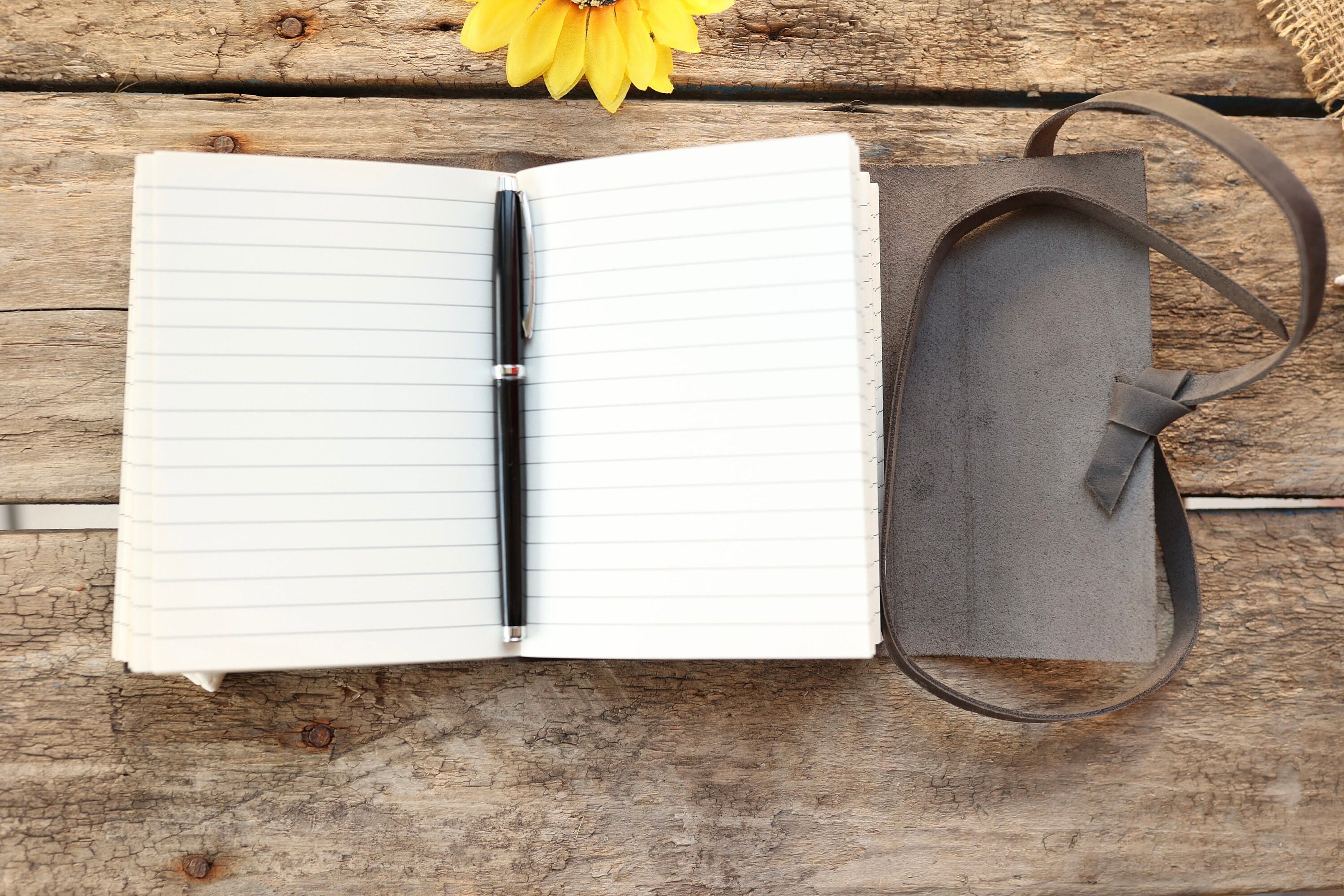 Leather Journal Handmade Rustic Leather Notebook A3 A4 A5 - Etsy