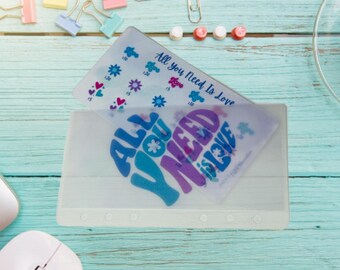 A6 All You Need is Love Savings Challenge & Envelope