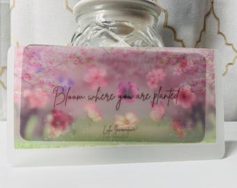 Bloom Where you are Planted Savings Challenge & Envelope