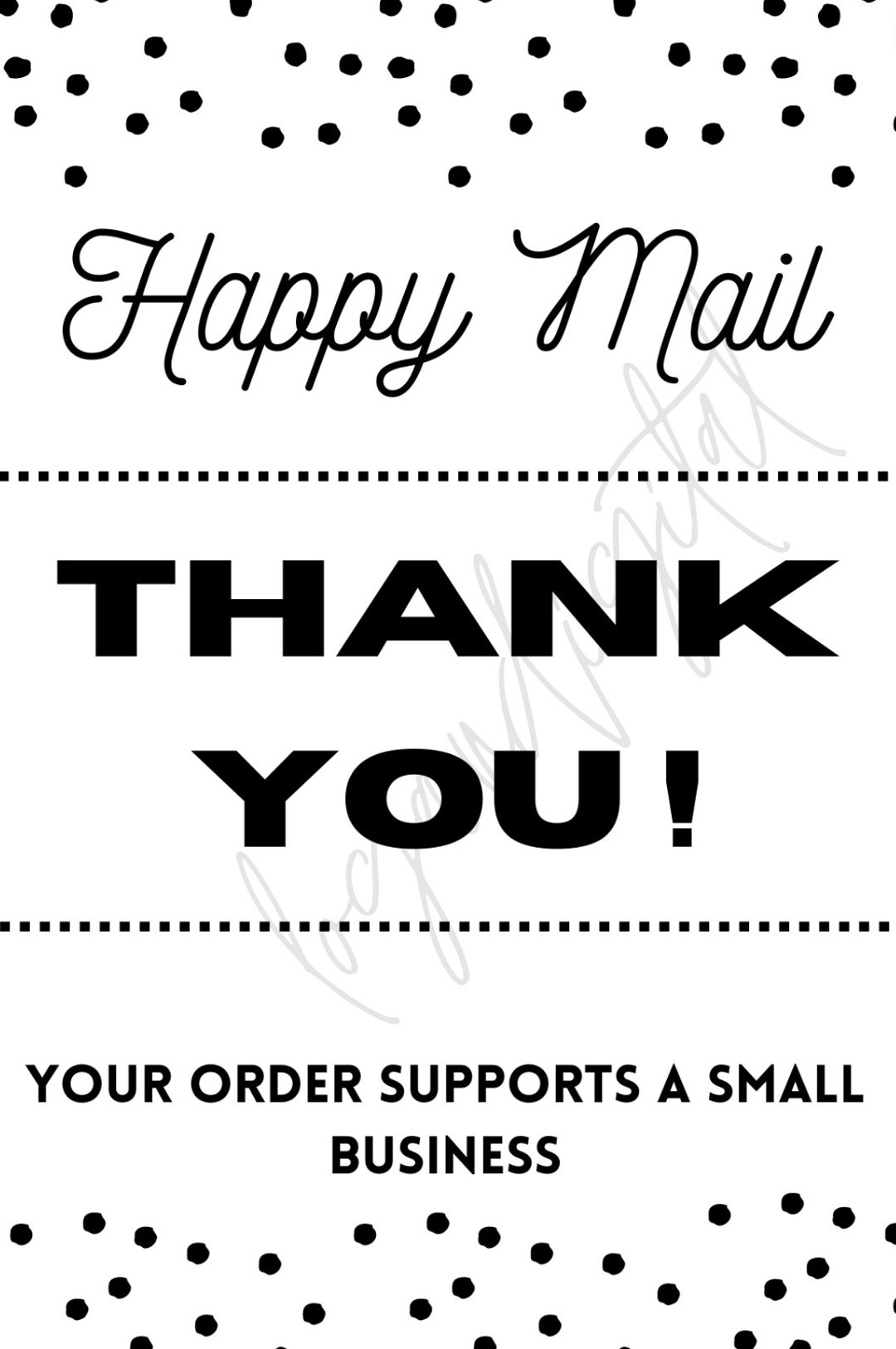 4x6 Printable Munbyn Sticker, Sticker, Thank You Mail Sticker, Small