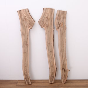 Raw Walnut Wood Planks . 3 pieces