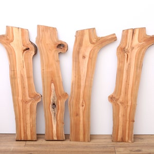Raw Cherry Wood Planks . 4 pieces