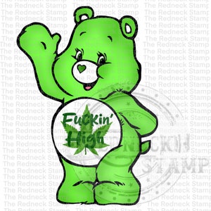 Green Swear Bear