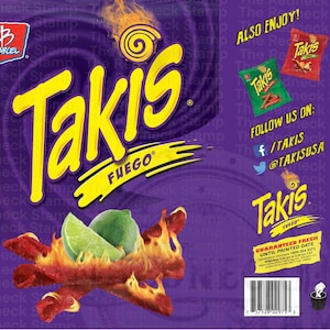 Takis tumbler wrap