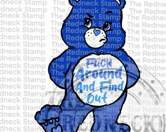 SVG GRUMPY BEAR