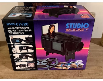 Studio Goldline V All-In-One Transfer Foto Pellicole Diapositive su Videocassetta CP-720