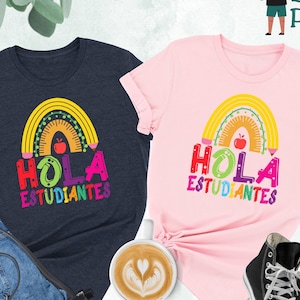Spanish Teacher Tee, Maestra Shirt, Español Shirt, Ensena Shirt, Spanish Teacher Tee, Bilingual Teacher, Appreciation Gifts for Teachers