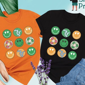 Retro Earth Day Everyday Shirt, Earth Day Shirt, Nature Lover Shirt, Gift for Environmentalist, Earth Day Awareness, Climate Change Shirt