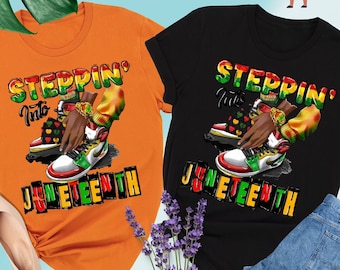 Stepping Into Juneteenth Shirt, Freeish Shirt, Black History Shirt, Civil Rights Shirt, Black Lives Matter Shirt, Juneteenth Shirt, Stepping