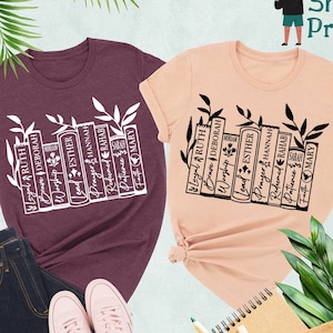 Women of The Bible Shirt, Christian Book Lover Tee, Religious Shirts, Inspirational Bible Women,Women of God Shirt, Bible Shirt, Faith Shirt