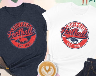 Buffalo Football Shirt, Vintage Buffalo Football Shirt, Buffalo Football Women Shirt, Buffalo Football Team Shirt, Football Gameday Shirt