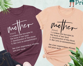 Mother Definition Shirt, What is A Mother Really Is Tee, Gift For Mom, Supermom Shirt, Mother's Day Gift, Mother Shirt, Mom Life Shirt