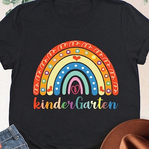 Kindergarten Shirt, Kindergarten Teacher Shirt, Kinder Crew Shirt, Kindergarten Tee, New Teacher Gift, Kindergarten Teacher Back to School