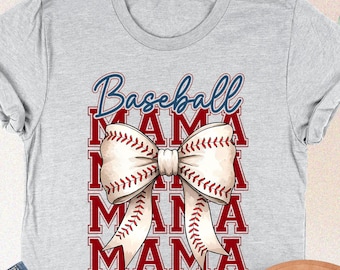 Baseball Mama Shirt, Baseball Mama Coquette Shirt, Baseball Mom Gift,Baseball Lover Shirt,Sports Mom Gift,Mothers Day Gift,Game Day Baseball