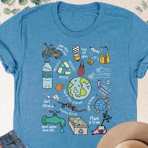 Earth Day Every Day Shirt,Earth Day Shirt,Nature Lover Shirt,Save The Planet Shirt,Gift for Environmentalist,Eco Friendly Tee,Earth Day Gift