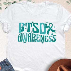 PTSD Awareness Shirt, PTSD Awareness Month Shirt, Post-Traumatic Stress Disorder Shirt, Teal Ribbon, Mental Health Shirt, PTSD Warrior Tee