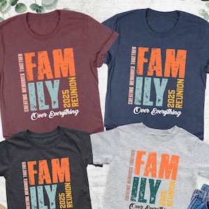 Family Reunion 2025 Shirt, Creating Memories Together, Family Reunion Gifts, Family Matching Tees, Family Vacation, Family Gathering Tshirt