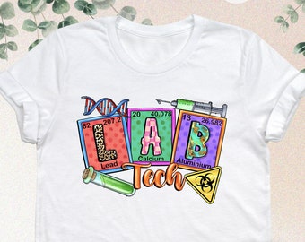 Lab Tech Shirt, Laboratory Technician Shirt, Cute Lab Tech Gift, Lab Week Shirt, Laboratory Shirt, Science Shirt, Med School, Lab Technician