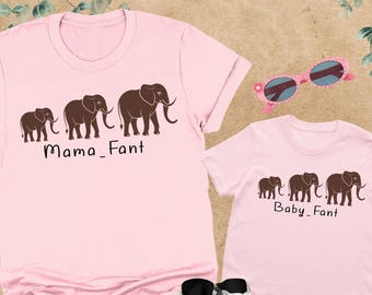 Custom Family Matching Shirt, Family Trip Gift, Animal Humor Shirt, Cute Mom Gift, First Birthday Party,Family Crew Shirt, Gift For Parents