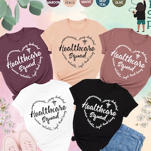 Healthcare Squad Shirts, Health Care Worker Shirt, Health Care Hero Shirt, HCA Shirt, HCA Gift,Nurse Appreciation Tee,Home Health Care Shirt