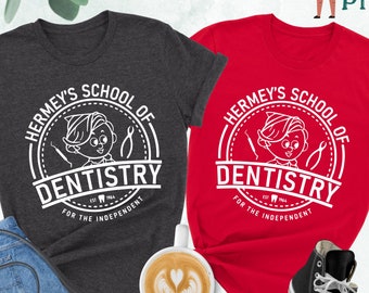 Hermey’s School of Dentistry Christmas Shirt, Christmas Dental T-Shirt, Gift for Dentist Dental, Funny Dentists Tees, Dental Student Tops
