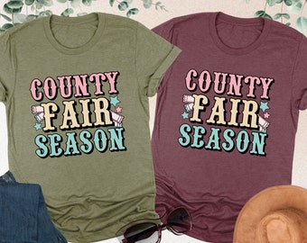 County Fair Season Shirt, Fair Season Tshirt, Summer Fair Shirt, Summertime Shirt, Farmer Shirt, State Fair Shirt, Fair Gift Shirt, Fair Tee