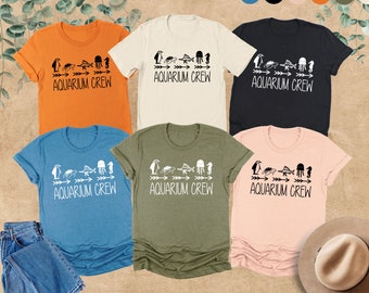 Aquarium Crew Shirt, Aquarium Fish Shirt, Field Trip Shirt, Saltwater Aquarium Shirt, Cute Fish Shirt, Aquarium Tshirt, Aquarium Lover Gift