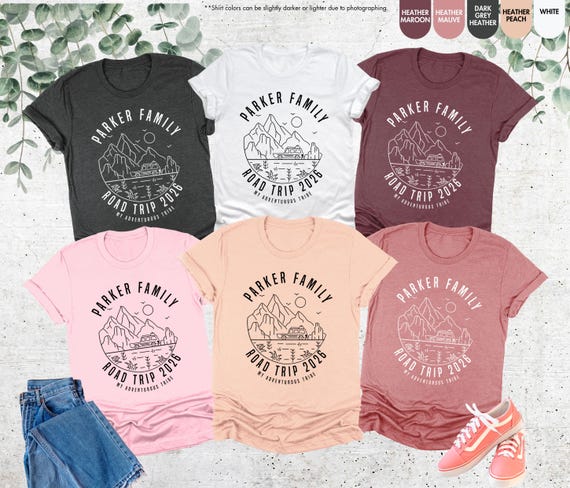 Custom Road Trip Shirt, Road Trip 2026, Family Road Trip Shirt, Girls Road Trip, Traveler Shirt, Adventure Crew Shirt, Family Vacation Tee