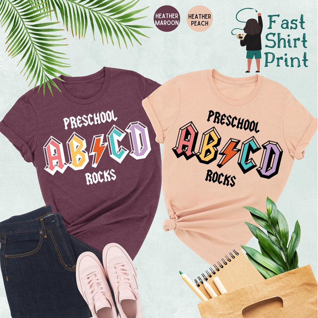 Preschool Rocks Shirt, Gift for Teachers, Preschool Shirt, Graduate ...